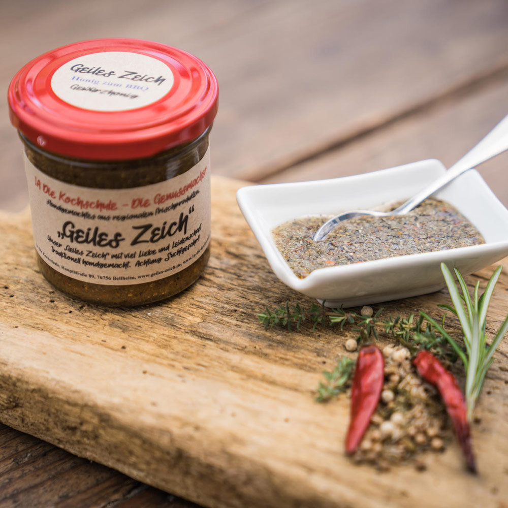 Honig mit BBQ Gewürz